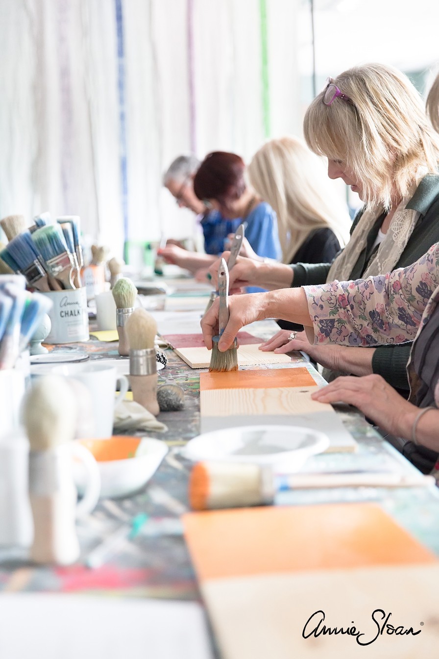 Atelier d'initiation à la patine sur mobilier et utilisation de la Chalk Paint Annie Sloan