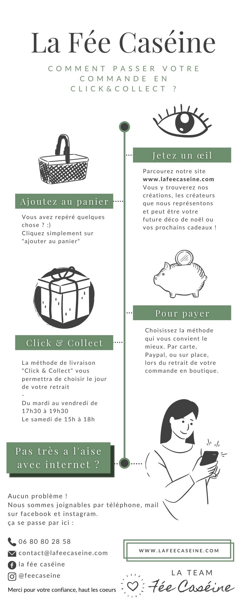 La Fée Caséine se met au click & collect !