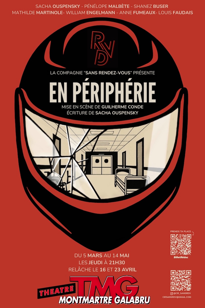 Montmartre galabru En périphérie affiche
