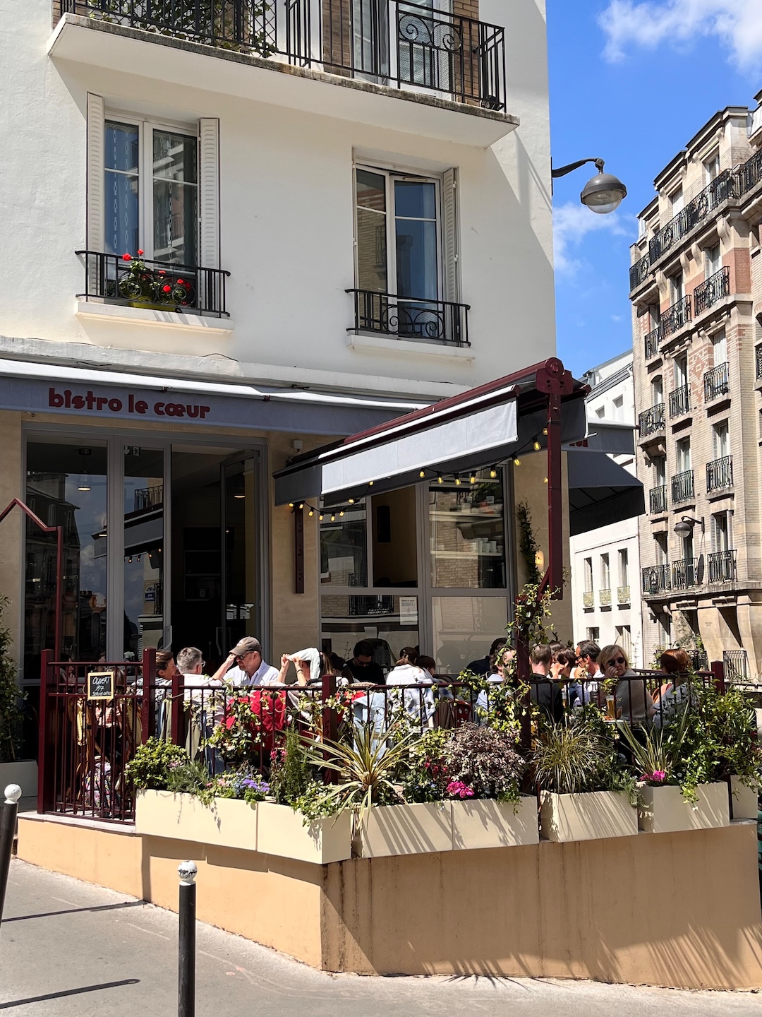 Bistro le coeur Montmartre