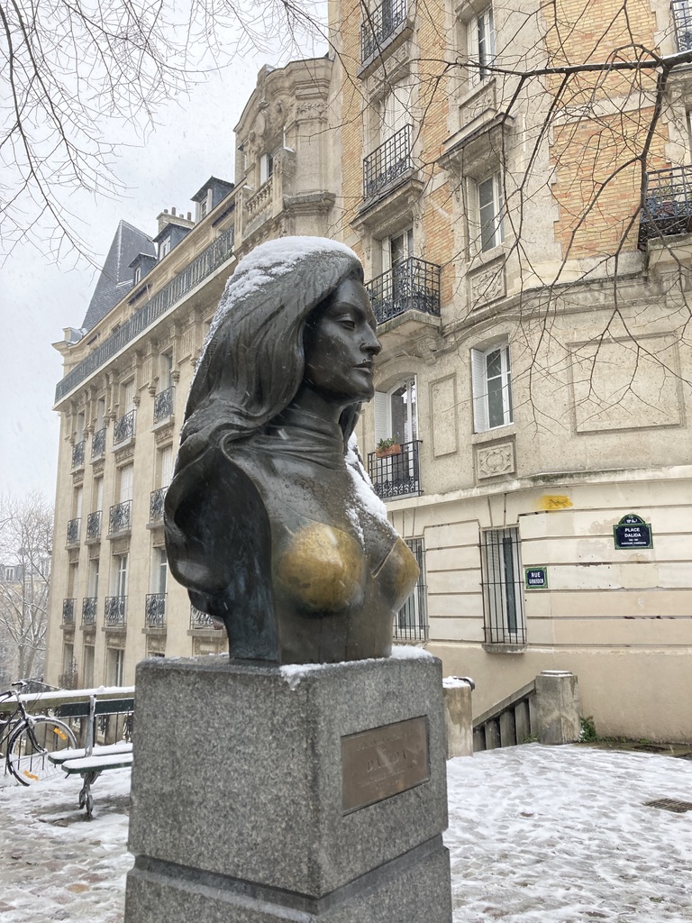 Buste de Dalida Montmartre